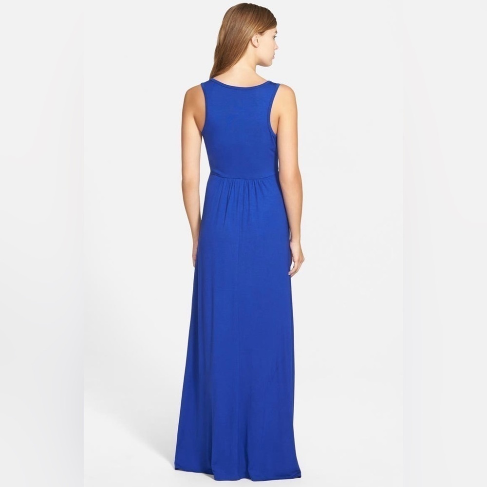 Loveappella blue Jersey maxi dress - Picture 2 of 11